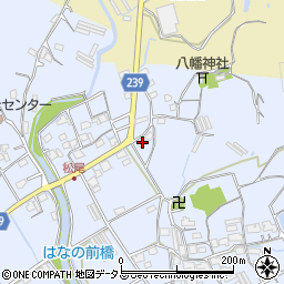岡山県岡山市北区松尾345周辺の地図