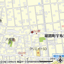 静岡県浜松市中央区雄踏町宇布見3626周辺の地図