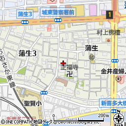 日本料理 蒲生庵 草薙周辺の地図
