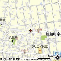静岡県浜松市中央区雄踏町宇布見3452周辺の地図