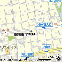 静岡県浜松市中央区雄踏町宇布見4106周辺の地図