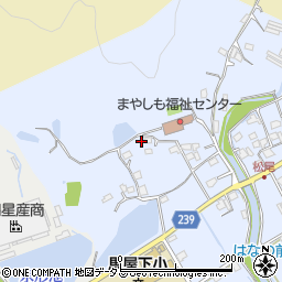 岡山県岡山市北区松尾166周辺の地図