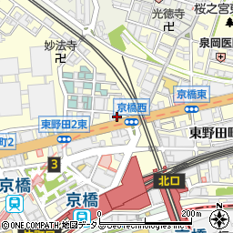 株式会社幸福ホーム　京橋店周辺の地図