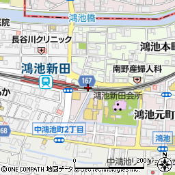 小阪書店周辺の地図