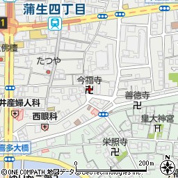 今福寺周辺の地図