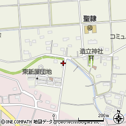 静岡県磐田市東新屋806周辺の地図