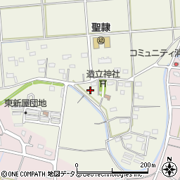 静岡県磐田市東新屋290周辺の地図