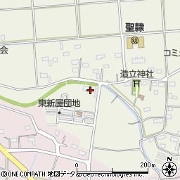 静岡県磐田市東新屋811周辺の地図