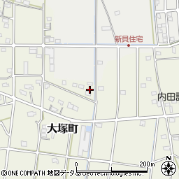 静岡県浜松市中央区大塚町262周辺の地図