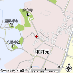 岡山県岡山市北区和井元171周辺の地図