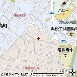 静岡県浜松市中央区龍禅寺町213周辺の地図