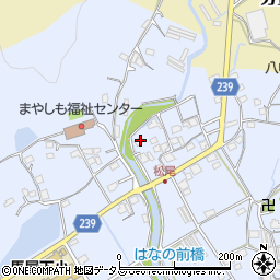 岡山県岡山市北区松尾317周辺の地図