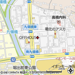 ローソン浜松志都呂二丁目店周辺の地図