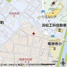 静岡県浜松市中央区龍禅寺町211周辺の地図