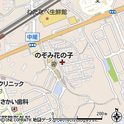 岡山県岡山市東区中尾260-12周辺の地図