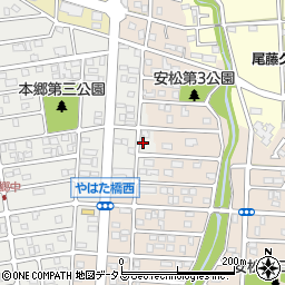 静岡県浜松市中央区本郷町1330周辺の地図