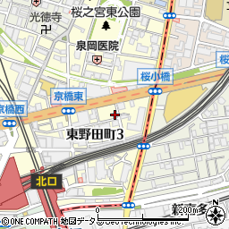 京橋第２ハイツ周辺の地図