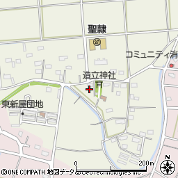 静岡県磐田市東新屋291周辺の地図