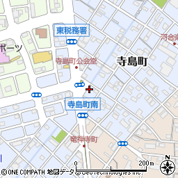 静岡県浜松市中央区寺島町164周辺の地図