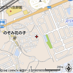 岡山県岡山市東区中尾260-42周辺の地図