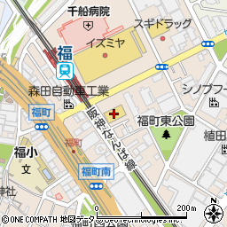 ユニクロ西淀川店周辺の地図