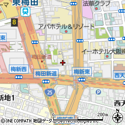 大一梅田ビル周辺の地図