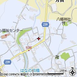 岡山県岡山市北区松尾349周辺の地図