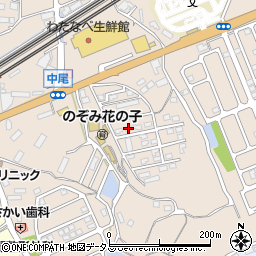 岡山県岡山市東区中尾260-11周辺の地図
