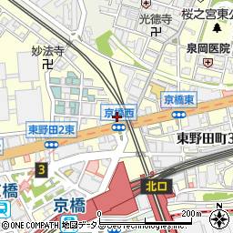 ジャンボ酒場　京橋駅前店周辺の地図