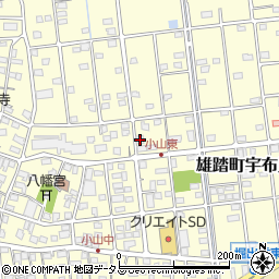 静岡県浜松市中央区雄踏町宇布見3625周辺の地図