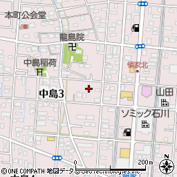 株式会社中電オートリース　浜松店周辺の地図