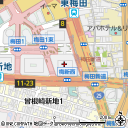 大阪トラベルクリニック周辺の地図