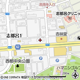 ジャストカーテン　浜松・志都呂店周辺の地図