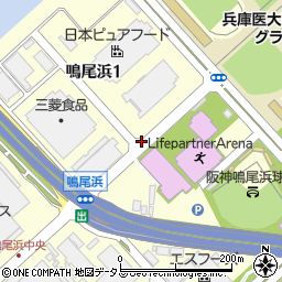 県立総合体育館前周辺の地図