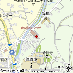 袋井市笠原コミュニティセンター周辺の地図