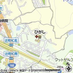 奈良県生駒市辻町22周辺の地図