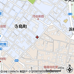 静岡県浜松市中央区寺島町297周辺の地図