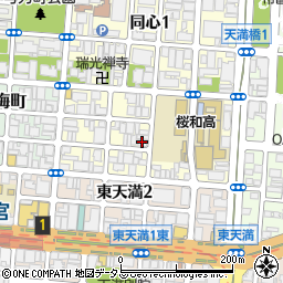 ドレクセル松ケ枝周辺の地図