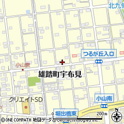 静岡県浜松市中央区雄踏町宇布見4033周辺の地図