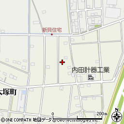 静岡県浜松市中央区大塚町733周辺の地図