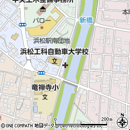 静岡県浜松市中央区寺島町521周辺の地図