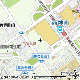 コメダ珈琲店 神戸西神南店周辺の地図