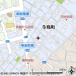 静岡県浜松市中央区寺島町214周辺の地図