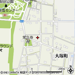 静岡県浜松市中央区大塚町139周辺の地図