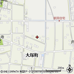 静岡県浜松市中央区大塚町257周辺の地図