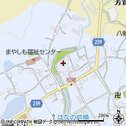 岡山県岡山市北区松尾316周辺の地図