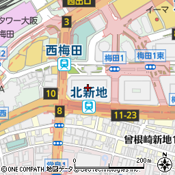 デワーハウス周辺の地図