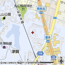積水ハウス株式会社　津店周辺の地図