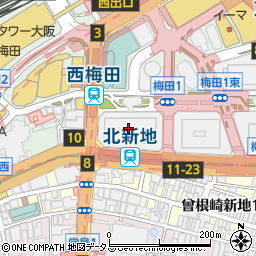 spice32 惣兵衛 大阪駅ビル店周辺の地図