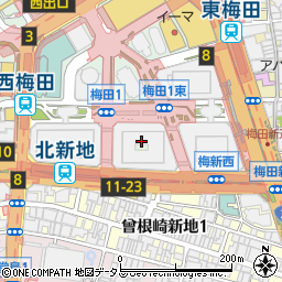 天満七福神 大阪駅前第2ビル店周辺の地図